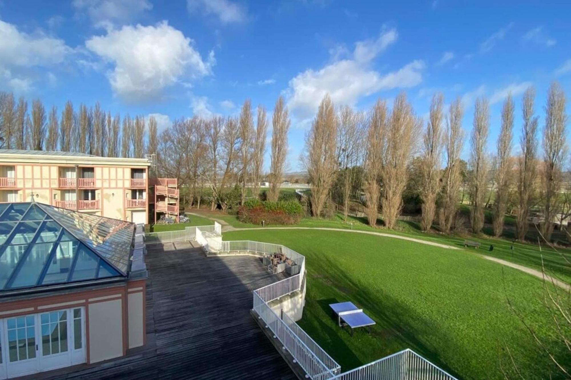 Very Nice 6 Person Apart With Swimming Pool Tennis Court And Car Park 202 Le Touquet Kültér fotó