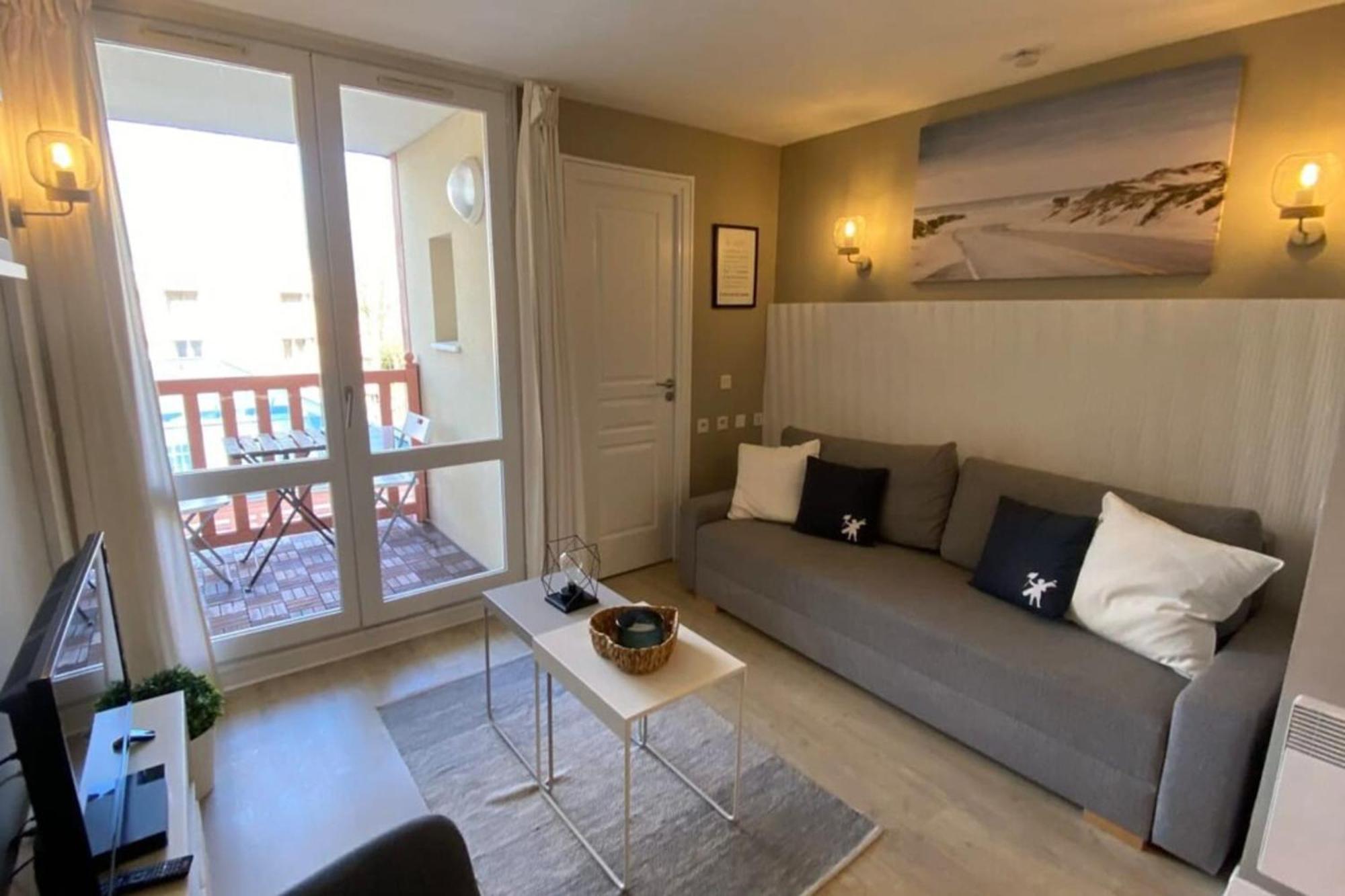 Very Nice 6 Person Apart With Swimming Pool Tennis Court And Car Park 202 Le Touquet Kültér fotó